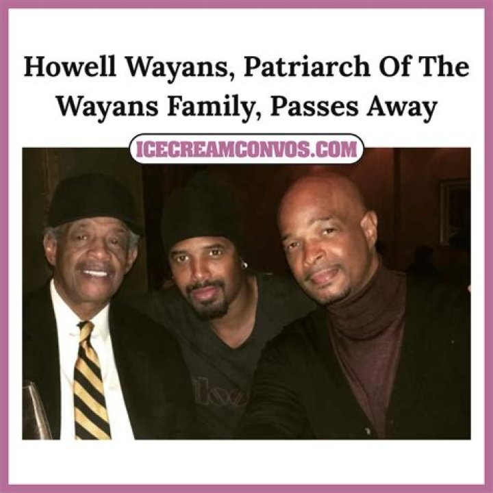 The Patriarch of the Wayans Family